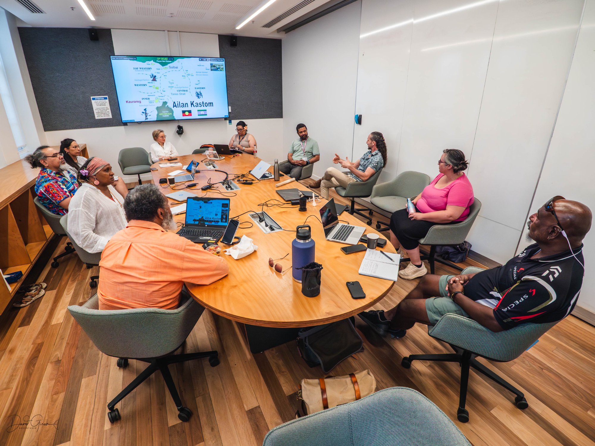 Turtle nesting at night