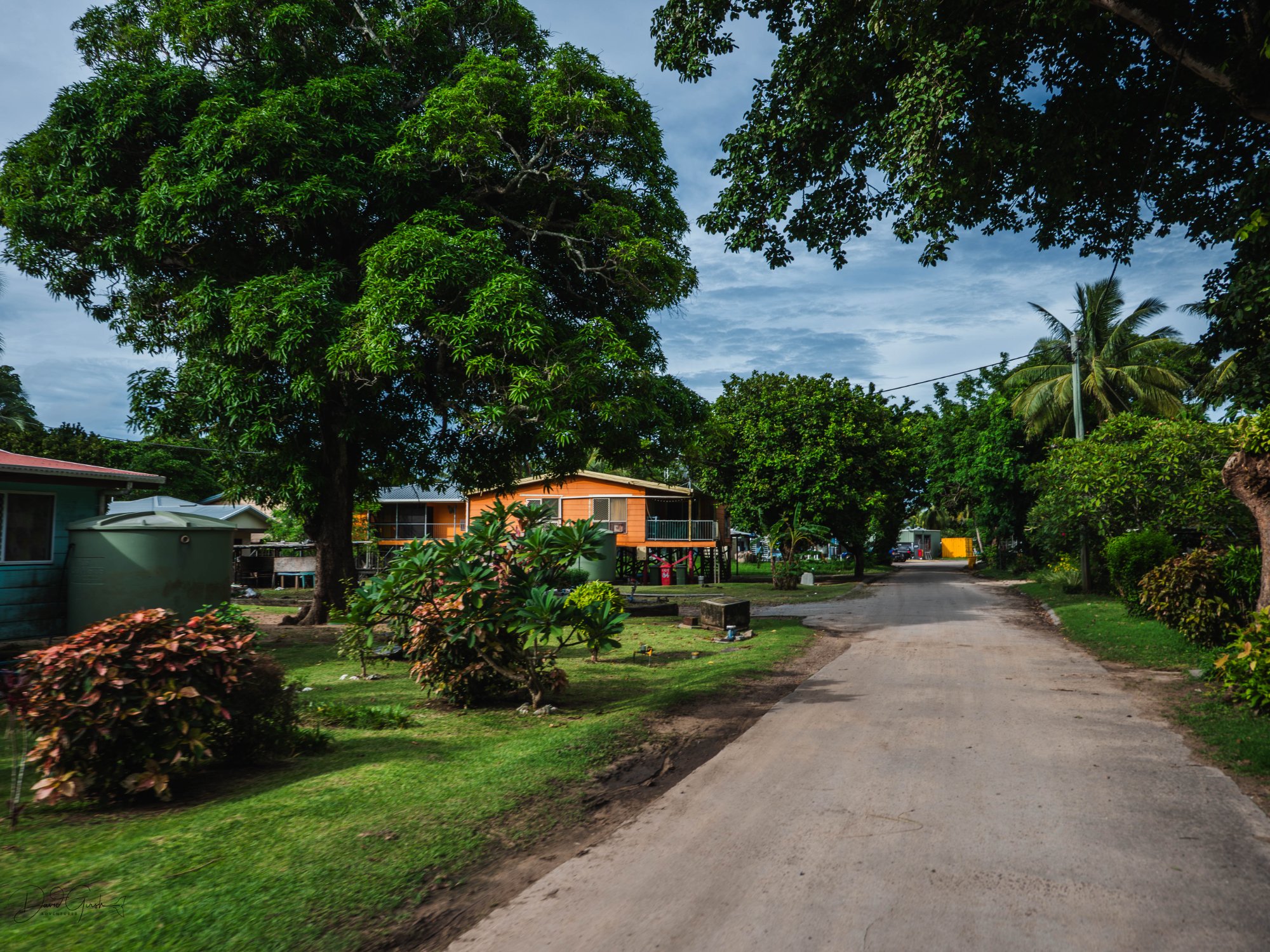Tonga village street